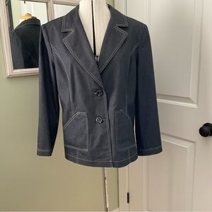 VANITY FAIR,  DENIMS JACKET, SIZE: 16